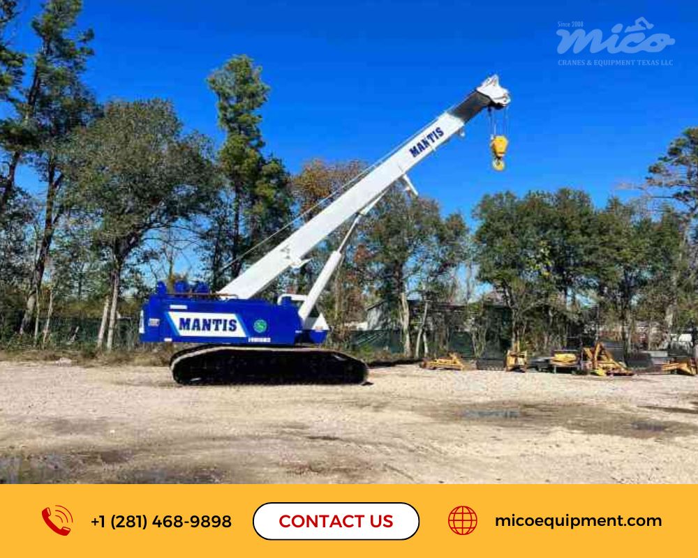 Used Tadano MANTIS Crawler Crane for Sale in HOUSTON, TEXAS